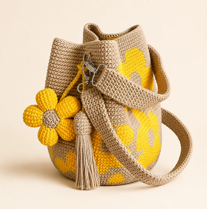 Jeffs Flower Crochet Bags